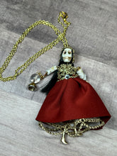 Load image into Gallery viewer, Fortune Teller Skeleton Necklace
