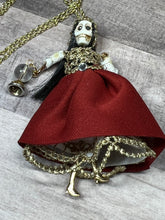 Load image into Gallery viewer, Fortune Teller Skeleton Necklace
