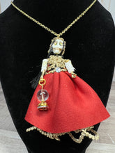 Load image into Gallery viewer, Fortune Teller Skeleton Necklace
