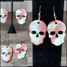 Load image into Gallery viewer, Holographic Skull Earrings Custom Order
