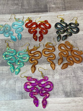 Load image into Gallery viewer, Snake Earrings
