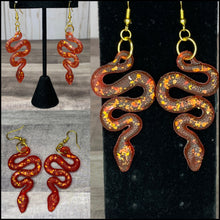 Load image into Gallery viewer, Snake Earrings
