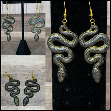 Load image into Gallery viewer, Snake Earrings Custom Order
