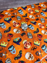 Load image into Gallery viewer, Skull, Halloween, Muertos, Spooky, Horror, Mystical, Stars/Galaxy Fabrics
