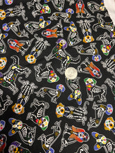 Load image into Gallery viewer, Skull, Halloween, Muertos, Spooky, Horror, Mystical, Stars/Galaxy Fabrics
