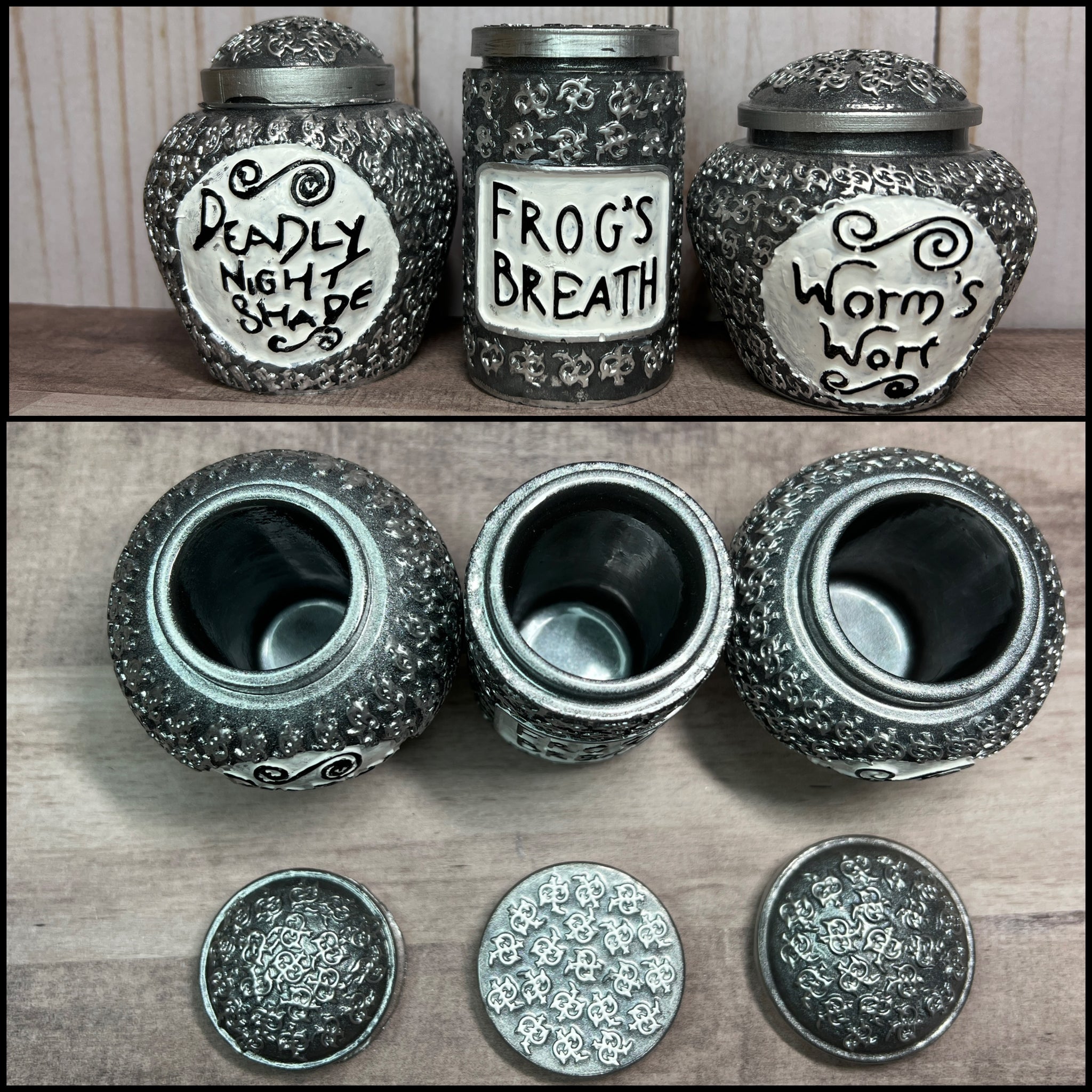 シェリー＊SHELLY＊ワイルドフラワー＊２人用ポット＊おまけつき Sally's Jars - Deadly Nightshade - Frogs Breath - Worms Wort