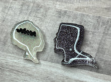 Load image into Gallery viewer, Spooky Eclectic Keychains Necklace or Earrings Custom Order

