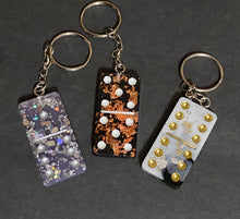 Load image into Gallery viewer, Chess, Checkers, or Domino Piece Keychain
