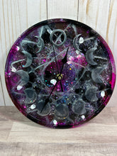 Load image into Gallery viewer, Moon Phase Tray, Clock, Sun Catcher - Custom Order
