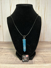 Load image into Gallery viewer, Crystal or Cylinder Resin Necklace, Earrings, Bracelet or Keychain  Pre Made
