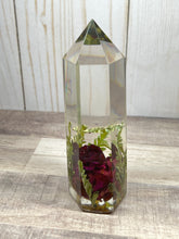 Load image into Gallery viewer, Crystal Tower, Paperweight, Resin Art, Custom

