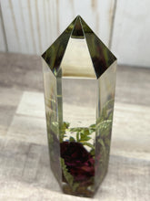 Load image into Gallery viewer, Crystal Tower, Paperweight, Resin Art, Custom

