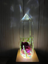 Load image into Gallery viewer, Crystal Tower, Paperweight, Resin Art, Custom
