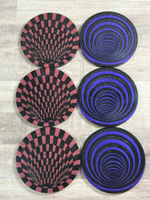 Load image into Gallery viewer, 3D Illusion Coaster Set Custom Order
