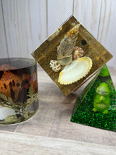 Load image into Gallery viewer, Cube, Pyramid &amp; Cylinder Art / Preservation / Paper Weight
