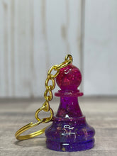 Load image into Gallery viewer, Chess, Checkers, or Domino Piece Keychain
