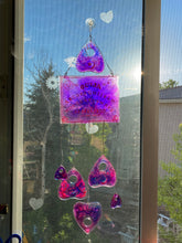 Load image into Gallery viewer, Spirit Board &amp; Planchette or Spirit Board Sun Catcher - Ouija Board - Custom Order

