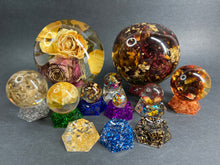 Load image into Gallery viewer, Crystal Ball, Sphere, Paperweight, Art, Custom
