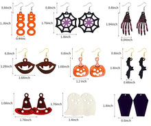 Load image into Gallery viewer, Spooky Earrings- PreMade or Custom Order
