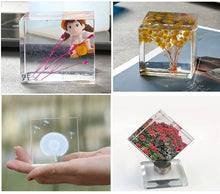 Load image into Gallery viewer, Cube Ball, Square, Paperweight, Art, Custom
