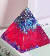 Load image into Gallery viewer, Pyramid, Triangle, Paperweight, Art, Custom
