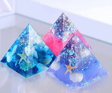 Load image into Gallery viewer, Pyramid, Triangle, Paperweight, Art, Custom
