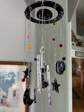 Load image into Gallery viewer, Galaxy Moon &amp; Sun Wind Chime/Sun Catcher
