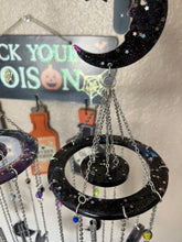 Load image into Gallery viewer, Galaxy Moon &amp; Sun Wind Chime/Sun Catcher
