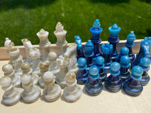 Load image into Gallery viewer, Chess Pieces 3 Sizes - Checkers Pieces 2 Sizes - Custom Order Resin
