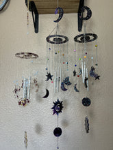 Load image into Gallery viewer, Galaxy Moon &amp; Sun Wind Chime/Sun Catcher
