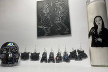Load image into Gallery viewer, Bat &amp; Skull Earrings
