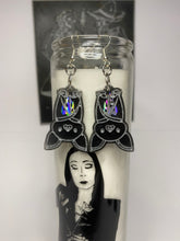 Load image into Gallery viewer, Bat &amp; Skull Earrings
