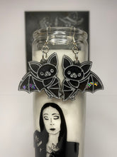 Load image into Gallery viewer, Bat &amp; Skull Earrings
