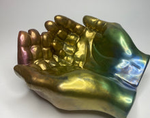 Load image into Gallery viewer, Hands Shaped Dish - Memorial Dish - Custom Order
