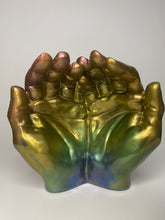 Load image into Gallery viewer, Hands Shaped Dish - Memorial Dish - Custom Order
