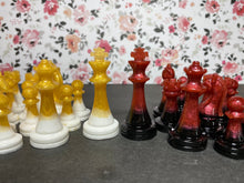 Load image into Gallery viewer, Chess Pieces 3 Sizes - Checkers Pieces 2 Sizes - Custom Order Resin
