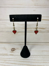 Load image into Gallery viewer, Card Suit Earrings- heart, spade, diamond, or club
