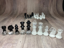 Load image into Gallery viewer, Chess Pieces 3 Sizes - Checkers Pieces 2 Sizes - Custom Order Resin
