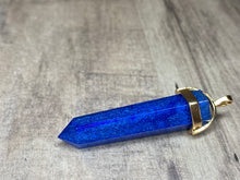 Load image into Gallery viewer, Crystal or Cylinder Resin Necklace, Earrings, Bracelet or Keychain  Pre Made
