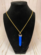 Load image into Gallery viewer, Cylinder or Crystal Point - Necklace Earrings or Keychain - Custom Order
