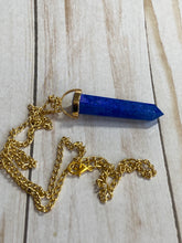 Load image into Gallery viewer, Crystal or Cylinder Resin Necklace, Earrings, Bracelet or Keychain  Pre Made
