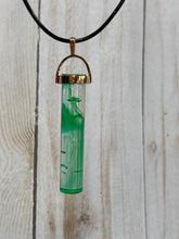 Load image into Gallery viewer, Cylinder or Crystal Point - Necklace Earrings or Keychain - Custom Order

