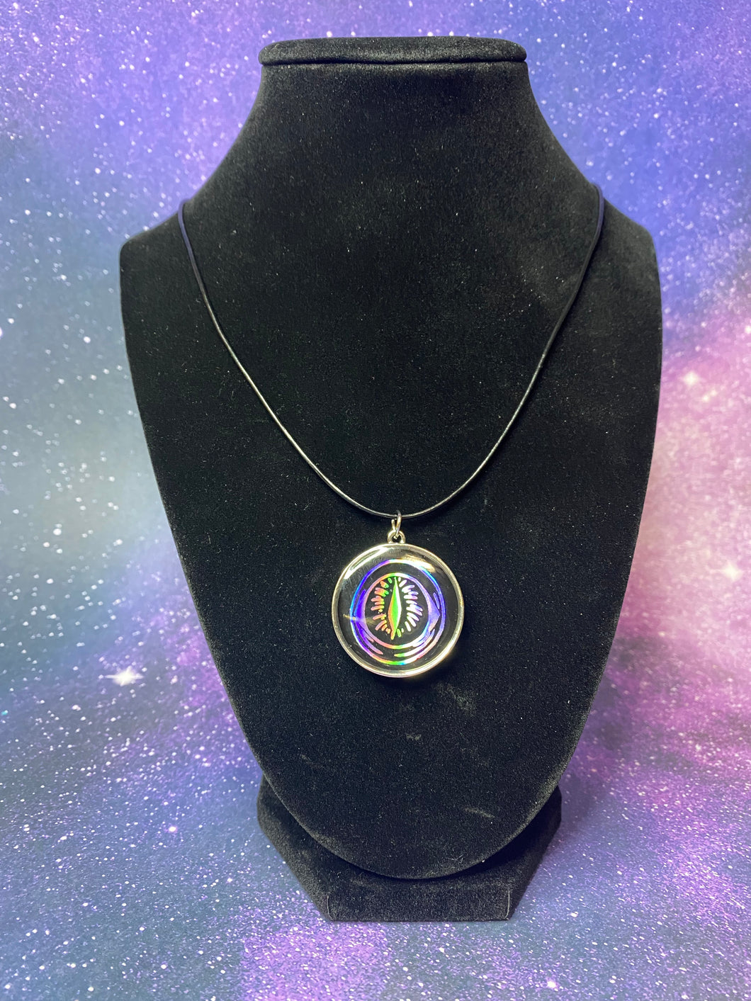 Holographic Eye Necklace