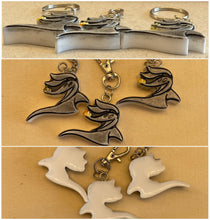 Load image into Gallery viewer, Nightmare Before Christmas Inspired Keychains
