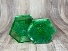 Load image into Gallery viewer, Green Glitter Jewelry Box
