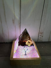 Load image into Gallery viewer, Chakra Pyramids, Triangle, Paperweight, Art
