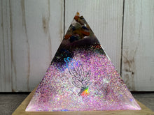 Load image into Gallery viewer, Chakra Pyramids, Triangle, Paperweight, Art

