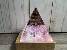 Load image into Gallery viewer, Chakra Pyramids, Triangle, Paperweight, Art

