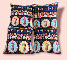 Load image into Gallery viewer, Frida Pillow Covers- 18&quot;X18&quot; Zippered Pillow Cover
