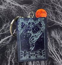 Load image into Gallery viewer, Small Tarot Card Keychain
